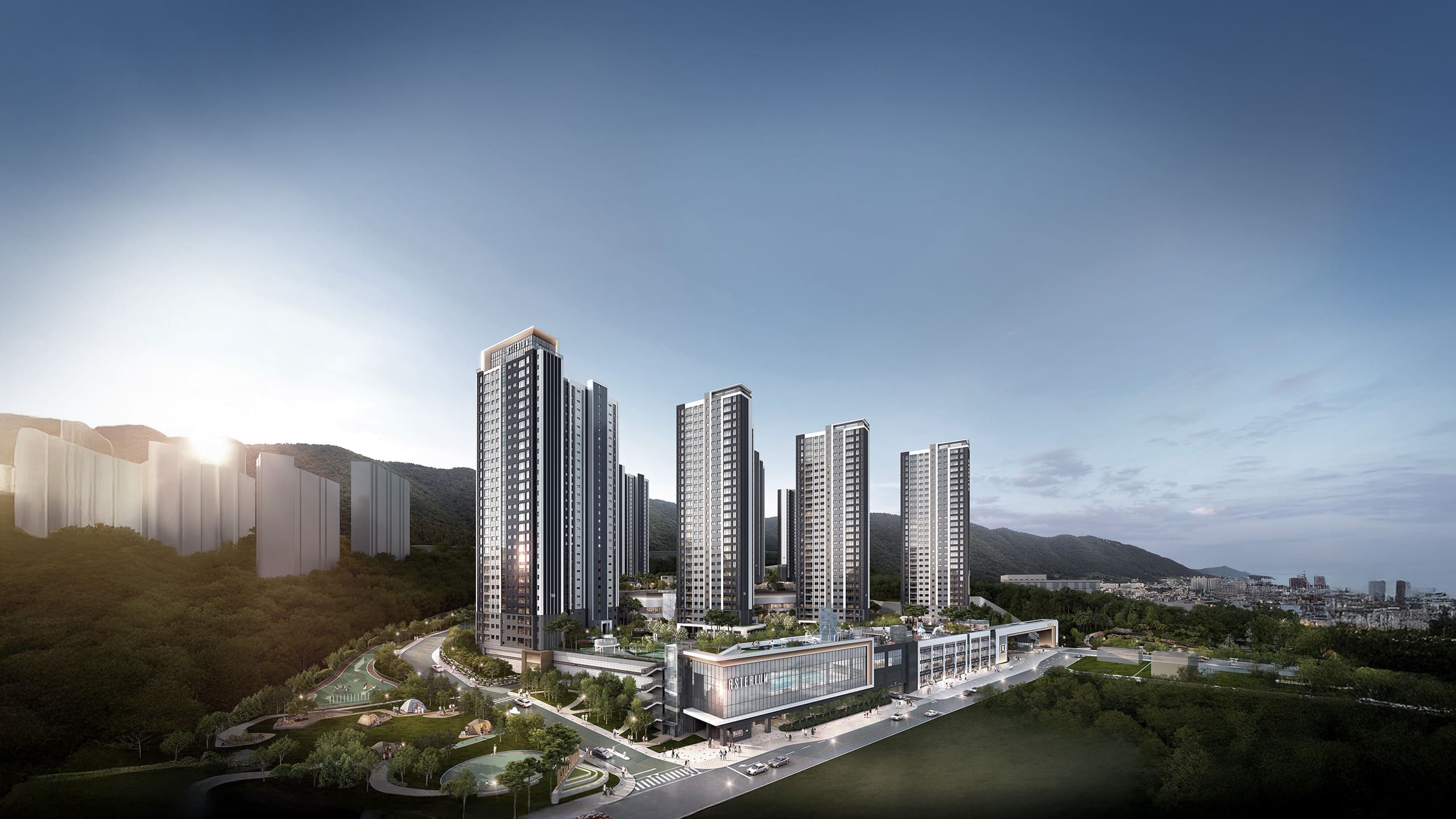 센트레빌 아스테리움 거제 모델하우스